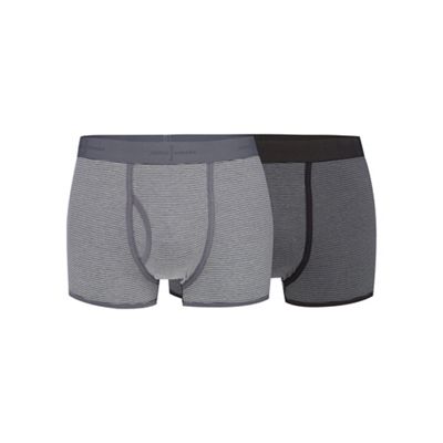 Pack of two grey striped trunks
